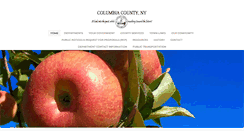 Desktop Screenshot of columbiacountyny.com